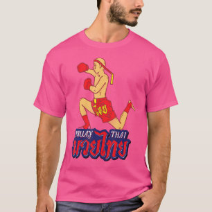 Camiseta Sawadee Thai Traditional Sak Yant Thai Twin Tiger