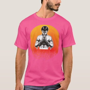 Camiseta Sawadee Thai Traditional Sak Yant Thai Twin Tiger
