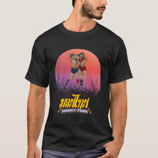 Camiseta Sawadee Thai Traditional Sak Yant Thai Twin Tiger