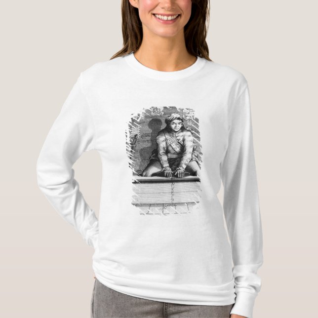 Camiseta Sawney no Boghouse, 1745 (Frente)