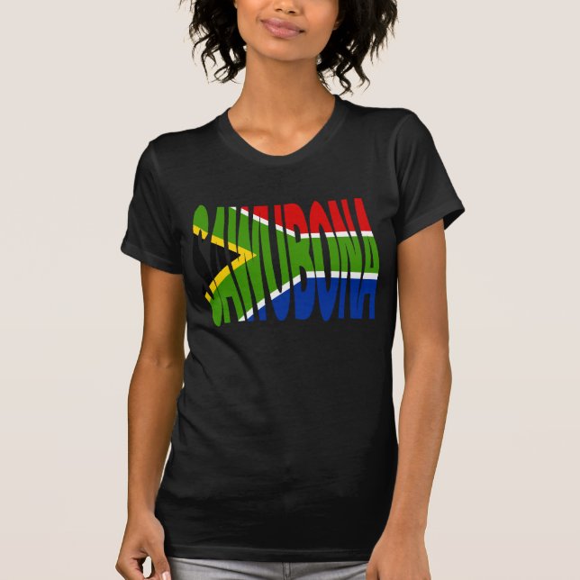 Camiseta Sawubona (isiZulu - Hallo) (Frente)