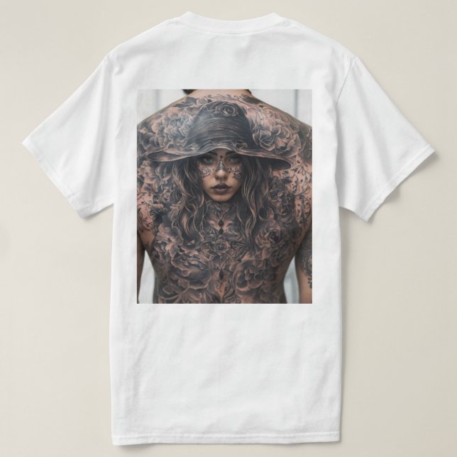 Camiseta Saxi Serenade: Groove in Style T-Shirt (Verso do Design)