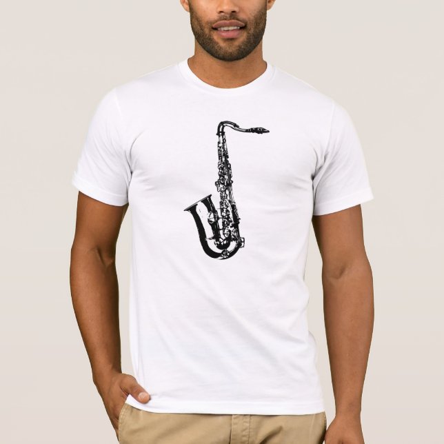 Camiseta Saxofone (Frente)