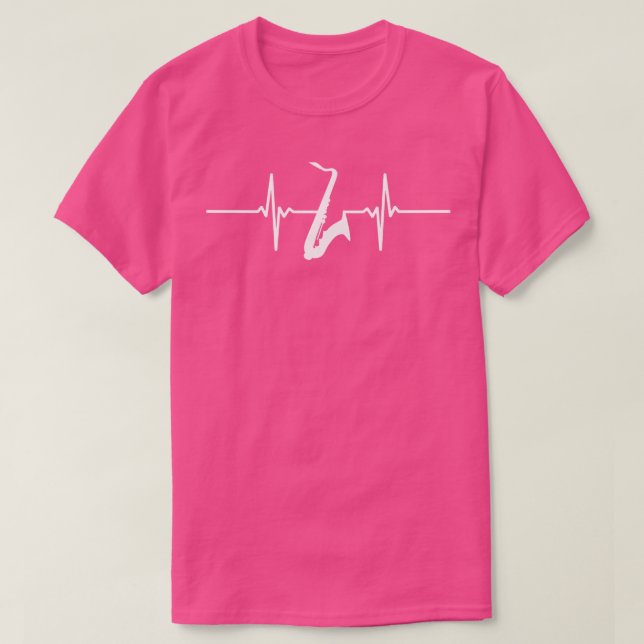 Camiseta saxofone 2 (Frente do Design)