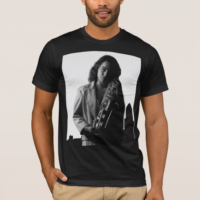 Camiseta Saxofone Cidade (Frente)