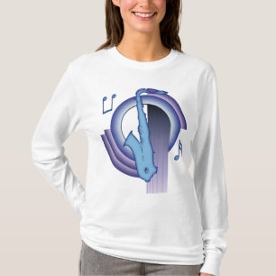 Camiseta Saxofone Deco2
