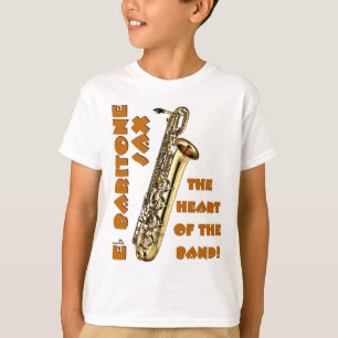Camiseta Saxofone do barítono