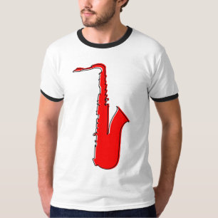 Camiseta saxofone ímpar