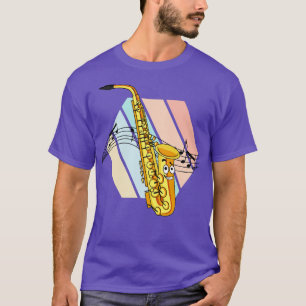 Camiseta Saxofone Jazz Funny Music Radio Soul