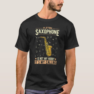Camiseta Saxofone jogador saxofone saxofone 2