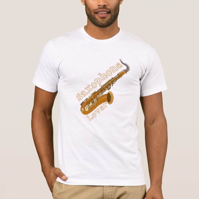 Camiseta Saxofone Lover (Frente)