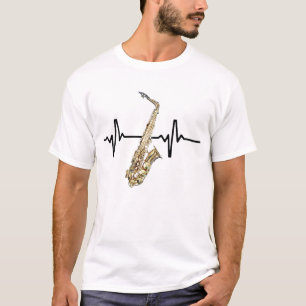 Camiseta Saxofone pulsante