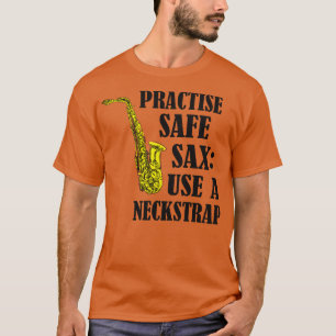 Camiseta Saxofone Saxofonista Engraçado