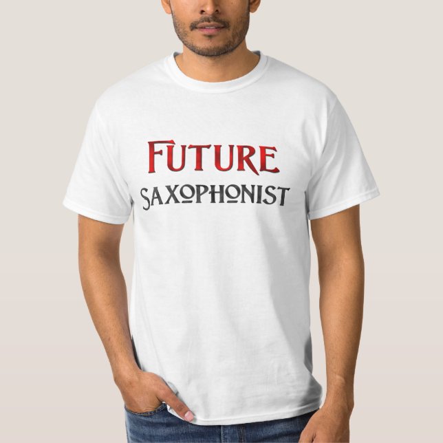 Camiseta Saxofonista futuro (Frente)