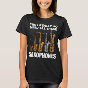 Camiseta Saxofonista Oferta Música Jazz Oferta Mulheres Sa
