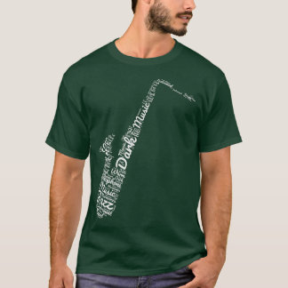 Camiseta Saxophonist Jazz Music Saxophone 