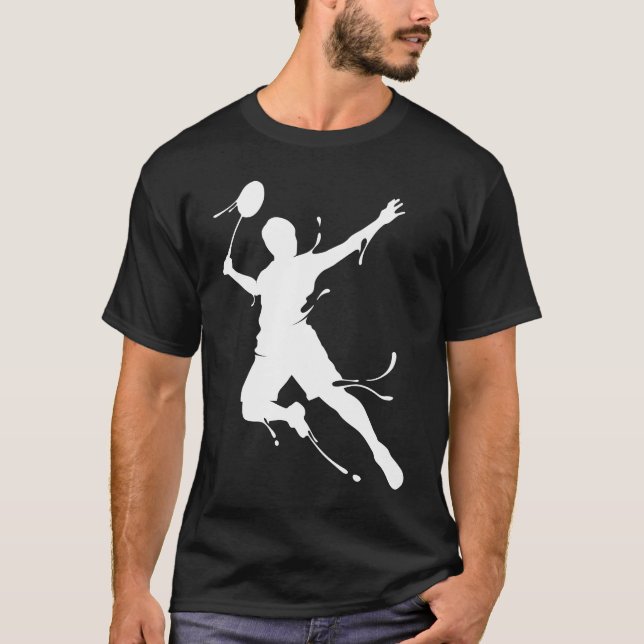 Camiseta Sayings For Badminton  Men Women Family Friends (Frente)
