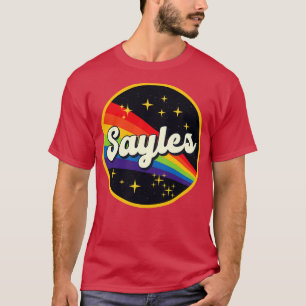 Camiseta Sayles Rainbow No Space Vintage Style