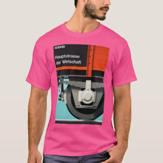 Camiseta Sbb Europ Train Railways Principal Rua Da Economia
