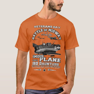 Camiseta SBD Dauntless Batalha de Midway