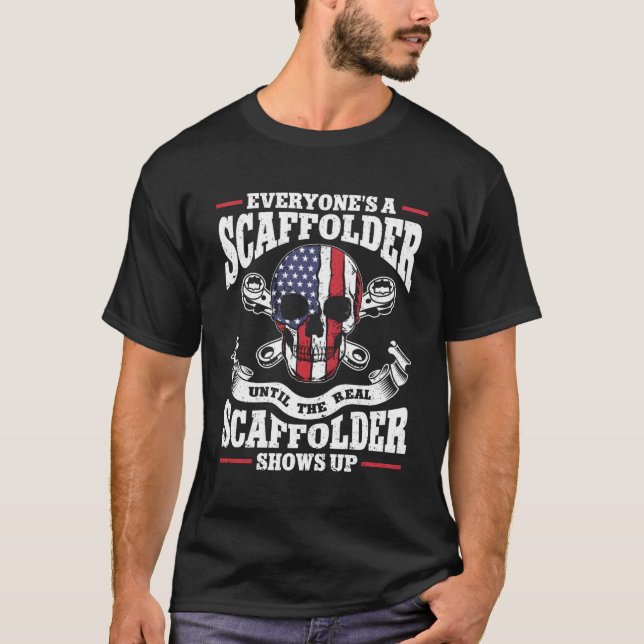 Camiseta Scaffolder Scaffolding Builder (Frente)