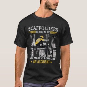 Camiseta Scaffolder Scaffolding ScafFolhas