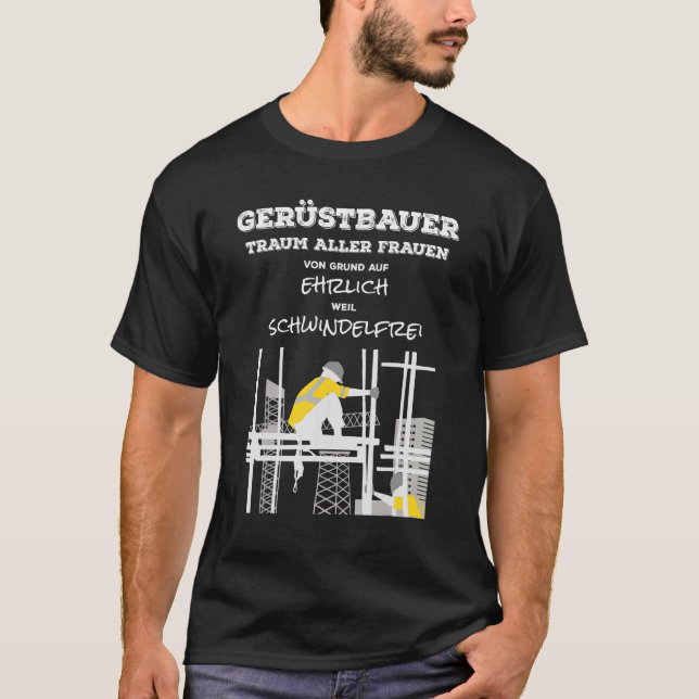 Camiseta Scaffolding Scaffolding Artesanato Scaffolding Sca (Frente)