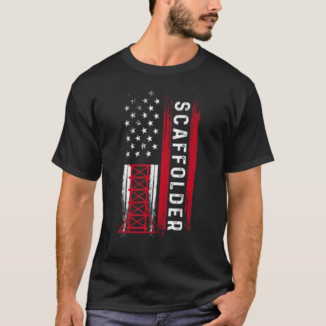 Camiseta ScafFolha Mentoring ScafdBase Builder Scaffolding (Frente)