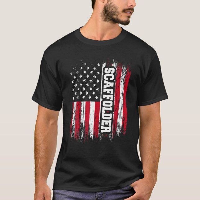 Camiseta ScafFolha Mentoring ScafdBase Builder Scaffolding (Frente)