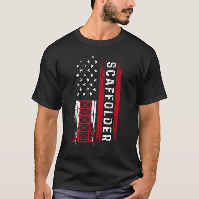 Camiseta ScafFolha Mentoring ScafdBase Builder Scaffolding (Frente)
