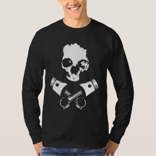 Camiseta Scalawag & pistões cruzados