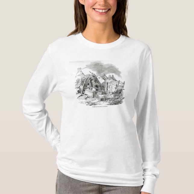 Camiseta Scalpeen de penas de Tim, em Dunmore (Frente)