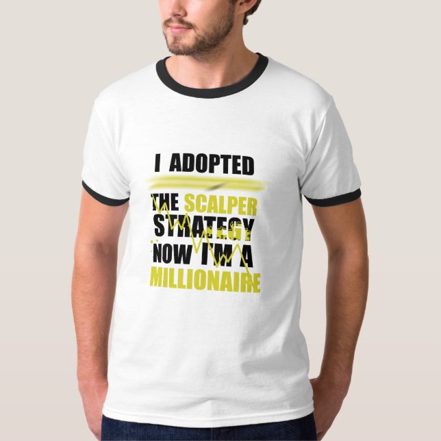 Camiseta Scalper Millionaire (Frente)