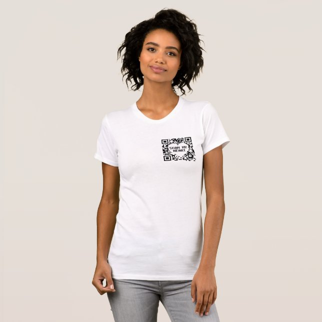 Camiseta Scan my Heart (Frente Completa)