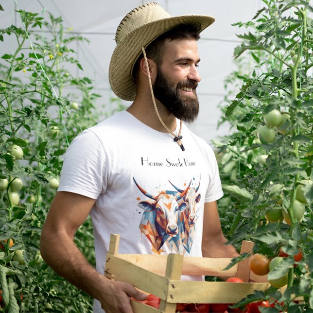 Camiseta Scandi Farmhouse Cattle, costume (Criador carregado)