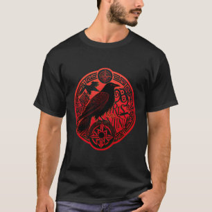 Camiseta Scandinávia Odin Ravens