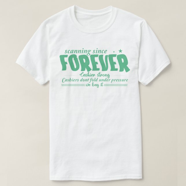 Camiseta Scanning Since Forever (Frente do Design)