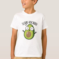 Scare-vocaco Funny Avocado Pun