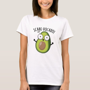 Camiseta Scare-vocaco Funny Avocado Puns