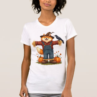Camiseta Scarecrow Samoyed Dog