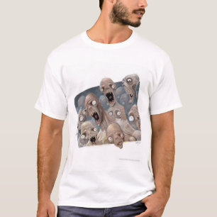 Camiseta scared_zombies