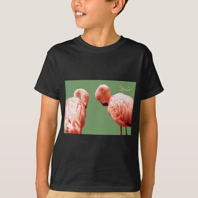 Camiseta Scarlet Flamingo (Frente)