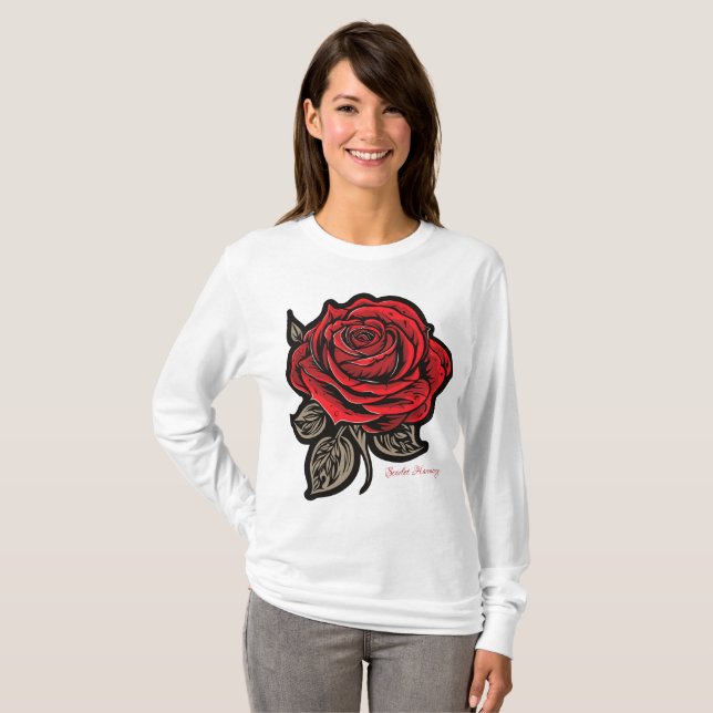 Camiseta Scarlet Harmony (Frente Completa)