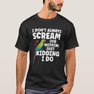 Camiseta Scarlet Macaw Colorful Parrot Bird Tropical