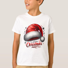 Camiseta Scarlet Santa Hat Glow