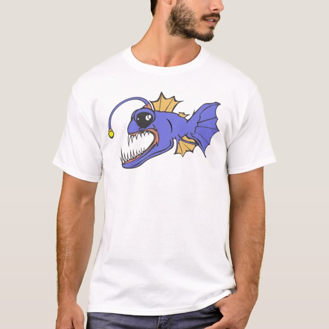 Camiseta Scartoon Lanternfish (Frente)
