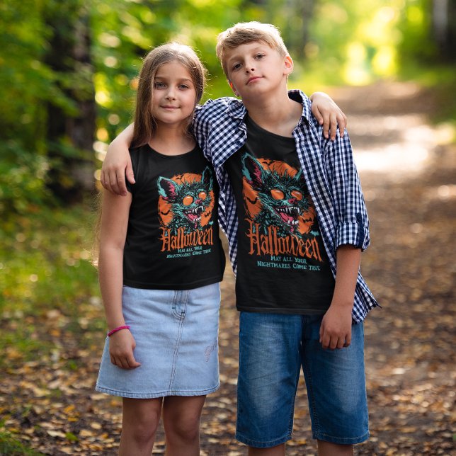 Camiseta Scary Bat Halloween (Criador carregado)