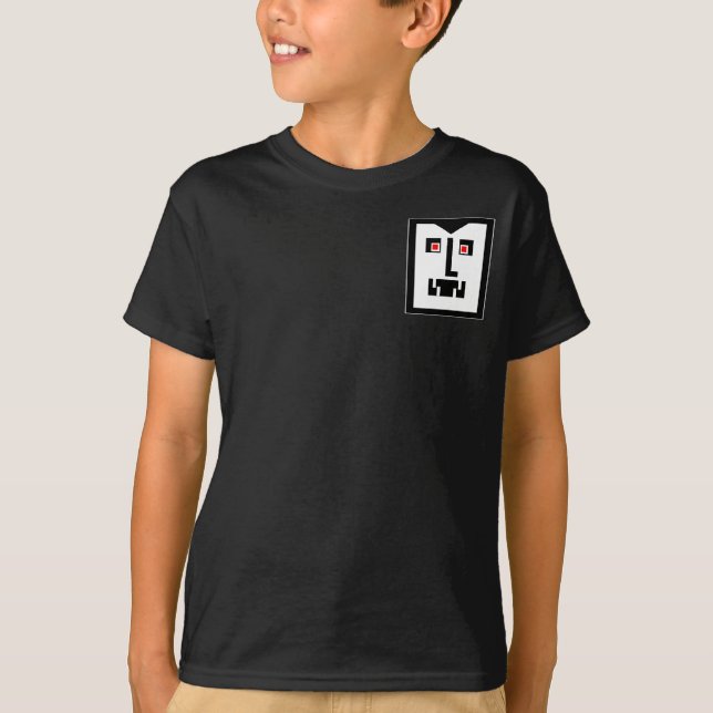Camiseta Scary Cyborg Vampire Bot - Pocket Motif (Frente)