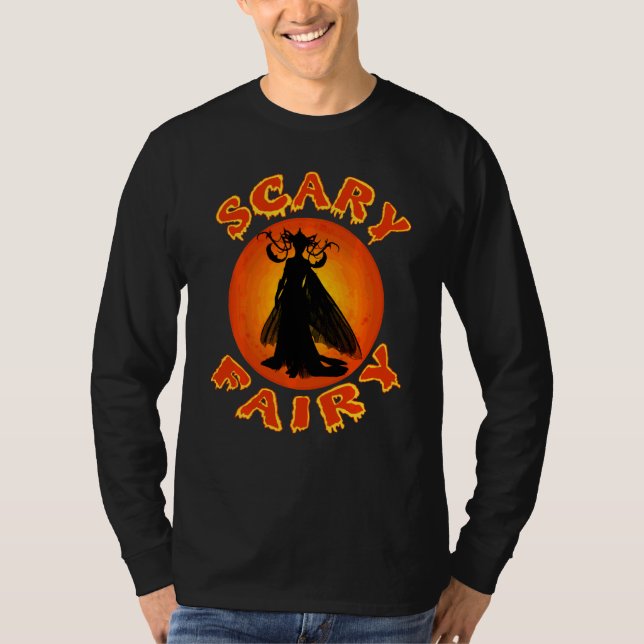 Camiseta Scary Fairy Madrinha Legal Trick Ou Trea De Hallow (Frente)
