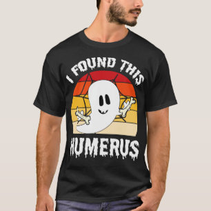 Camiseta Scary Ghost Bone Humano Feliz Halloween Que Encont